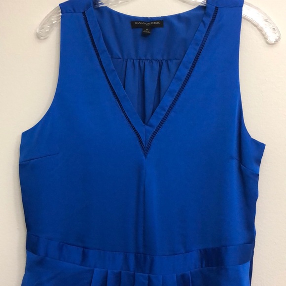 Blue sleeveless dress - Picture 2 of 4